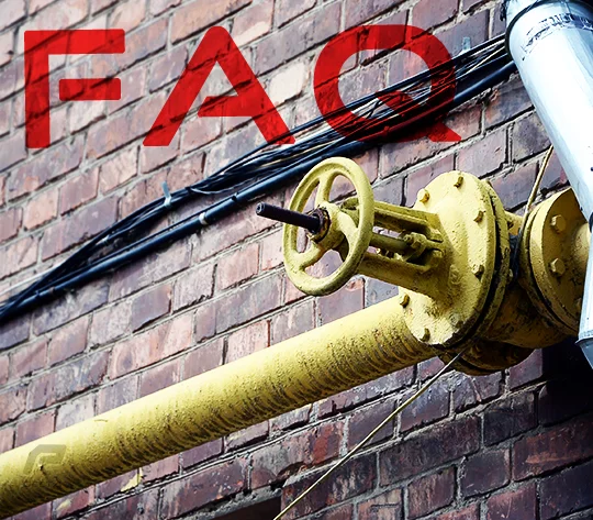 image of gas pipe for delta p frequently asked questions page about emergency plumber near me in buffalo Lackawanna Tonawanda grand island Niagara Falls